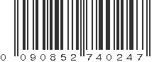 UPC 090852740247