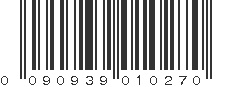 UPC 090939010270