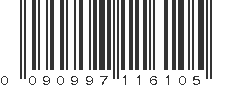 UPC 090997116105