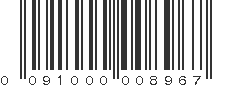 UPC 091000008967