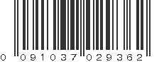 UPC 091037029362