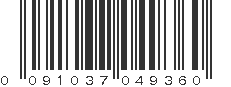 UPC 091037049360