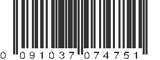 UPC 091037074751