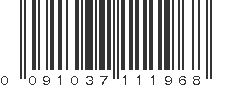 UPC 091037111968