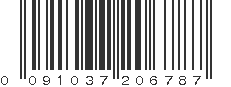 UPC 091037206787