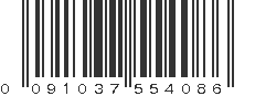 UPC 091037554086