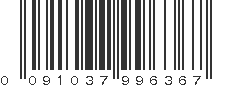 UPC 091037996367