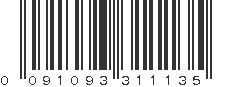 UPC 091093311135