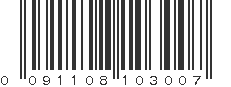 UPC 091108103007