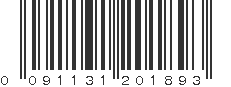 UPC 091131201893