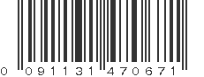 UPC 091131470671