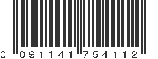 UPC 091141754112