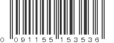 UPC 091155153536