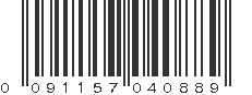 UPC 091157040889