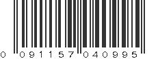 UPC 091157040995