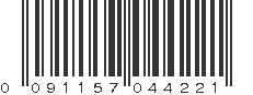 UPC 091157044221