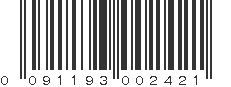 UPC 091193002421