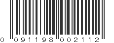 UPC 091198002112