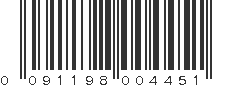 UPC 091198004451