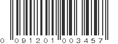 UPC 091201003457