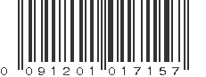 UPC 091201017157