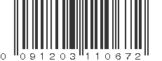 UPC 091203110672