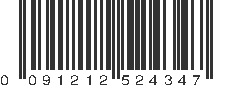 UPC 091212524347