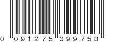 UPC 091275399753