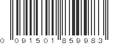 UPC 091501859983