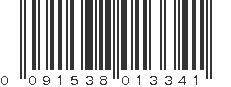 UPC 091538013341