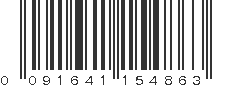 UPC 091641154863