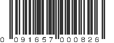 UPC 091657000826