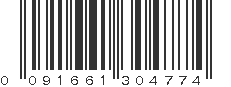 UPC 091661304774