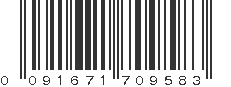 UPC 091671709583
