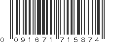 UPC 091671715874