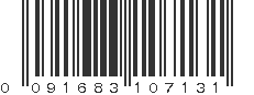 UPC 091683107131