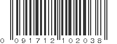 UPC 091712102038