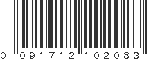 UPC 091712102083