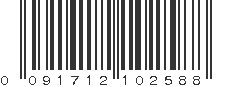 UPC 091712102588