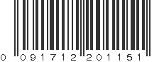 UPC 091712201151