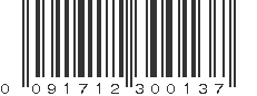 UPC 091712300137