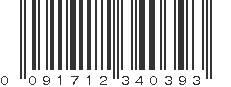 UPC 091712340393