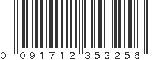 UPC 091712353256