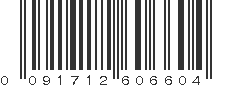 UPC 091712606604