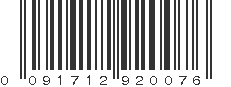 UPC 091712920076