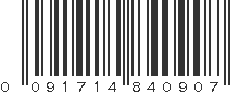 UPC 091714840907