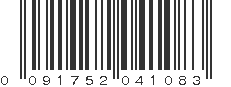 UPC 091752041083