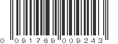 UPC 091769009243