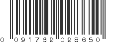 UPC 091769098650