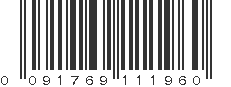 UPC 091769111960